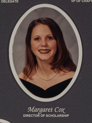 Beta Omega Chapter Composite Detail, Margaret Cox, 1997-1998