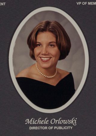 Beta Omega Chapter Composite Detail, Michele Orlowski, 1997-1998