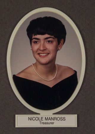 Beta Omega Chapter Composite Detail, Nicole Manross, 1993-1994