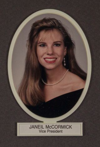 Beta Omega Chapter Composite Detail, Janeil McCormick, 1993-1994