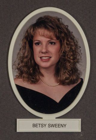 Beta Omega Chapter Composite Detail, Betsy Sweeny, 1993-1994