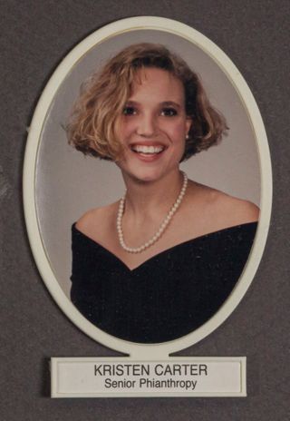 Beta Omega Chapter Composite Detail, Kristen Carter, 1993-1994
