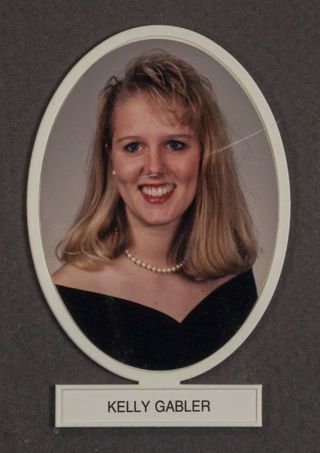 Beta Omega Chapter Composite Detail, Kelly Gabler, 1993-1994