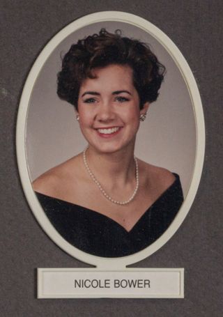 Beta Omega Chapter Composite Detail, Nicole Bower, 1993-1994