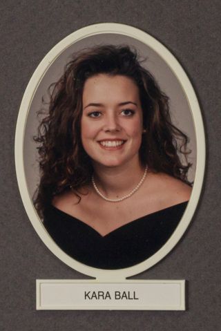 Beta Omega Chapter Composite Detail, Kara Ball, 1993-1994