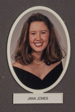 Beta Omega Chapter Composite Detail, Jana Jones, 1993-1994