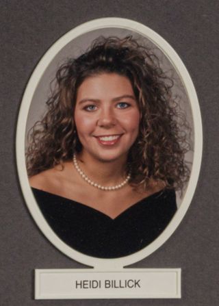 Beta Omega Chapter Composite Detail, Heidi Billick, 1993-1994