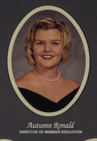 Beta Omega Chapter Composite Detail, Autumn Ronald, 1998-1999