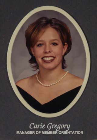 Beta Omega Chapter Composite Detail, Carie Gregory, 1998-1999