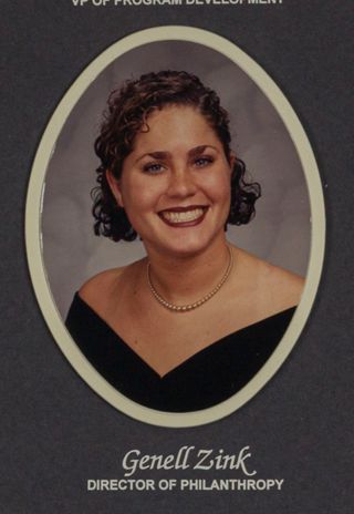 Beta Omega Chapter Composite Detail, Genell Zink, 1998-1999