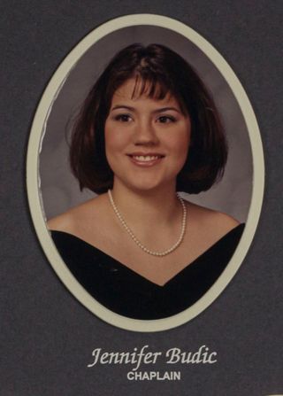 Beta Omega Chapter Composite Detail, Jennifer Budic, 1998-1999