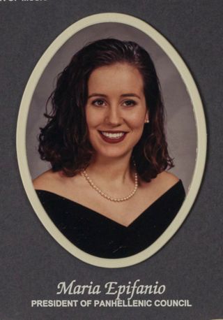 Beta Omega Chapter Composite Detail, Maria Epifanio, 1998-1999