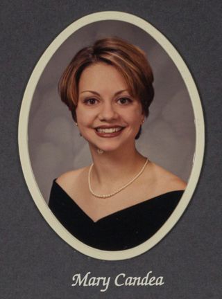 Beta Omega Chapter Composite Detail, Mary Candea, 1998-1999