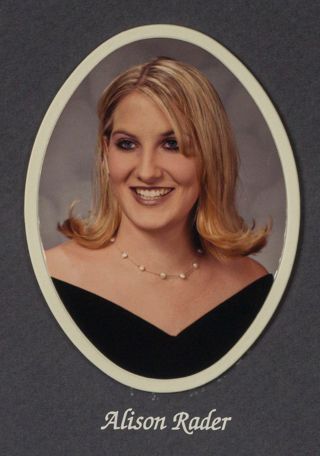 Beta Omega Chapter Composite Detail, Alison Rader, 1998-1999