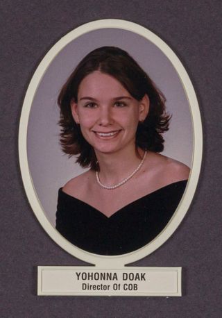 Beta Omega Chapter Composite Detail, Yohonna Doak, 1999-2000