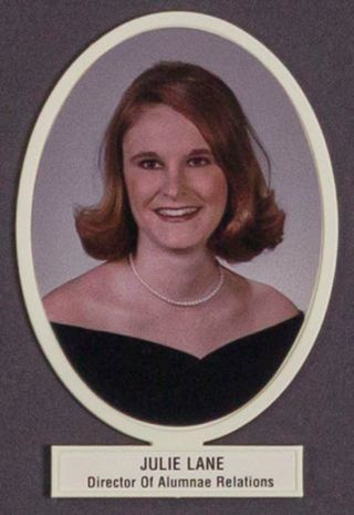 Beta Omega Chapter Composite Detail, Julie Lane, 1999-2000