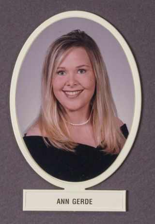 Beta Omega Chapter Composite Detail, Ann Gerde, 1999-2000