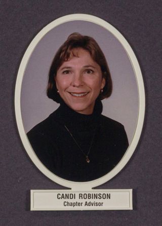 Beta Omega Chapter Composite Detail, Candi Robinson, 1999-2000