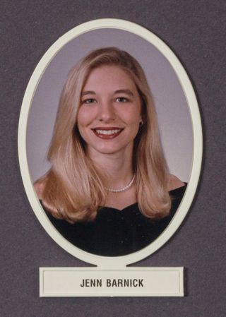 Beta Omega Chapter Composite Detail, Jenn Barnick, 1999-2000