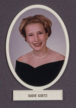 Beta Omega Chapter Composite Detail, Sadie Goetz, 1999-2000