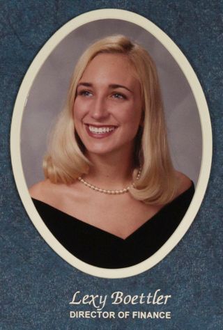 Beta Omega Chapter Composite Detail, Lexy Boettler, 2000-2001