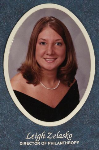Beta Omega Chapter Composite Detail, Leigh Zelasko, 2000-2001