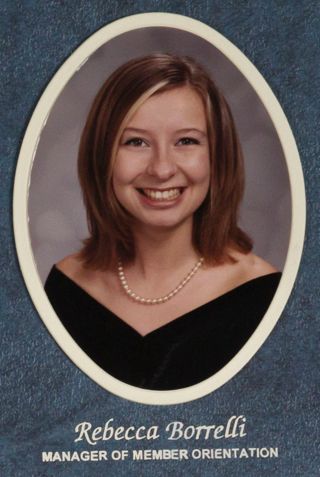 Beta Omega Chapter Composite Detail, Rebecca Borrelli, 2000-2001