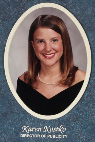 Beta Omega Chapter Composite Detail, Karen Kostko, 2000-2001