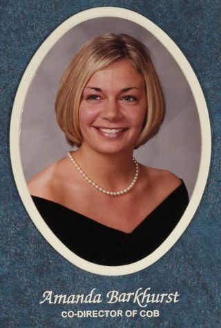 Beta Omega Chapter Composite Detail, Amanda Barkhurst, 2000-2001