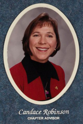 Beta Omega Chapter Composite Detail, Candace Robinson, 2000-2001