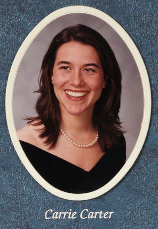 Beta Omega Chapter Composite Detail, Carrie Carter, 2000-2001