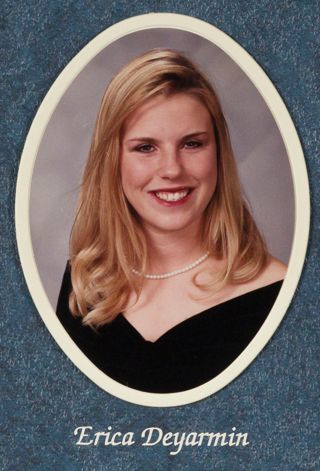 Beta Omega Chapter Composite Detail, Erica Deyarmin, 2000-2001