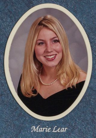 Beta Omega Chapter Composite Detail, Marie Lear, 2000-2001