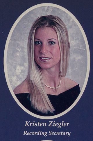 Beta Omega Chapter Composite Detail, Kristen Ziegler, 2001-2002