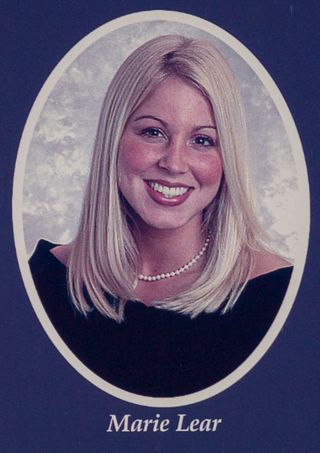 Beta Omega Chapter Composite Detail, Marie Lear, 2001-2002