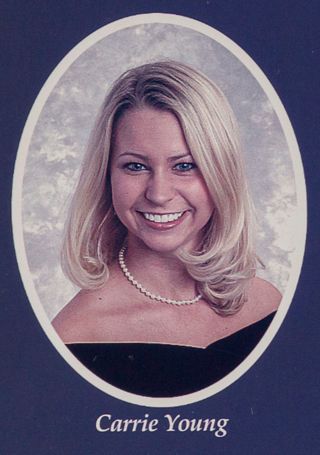 Beta Omega Chapter Composite Detail, Carrie Young, 2001-2002