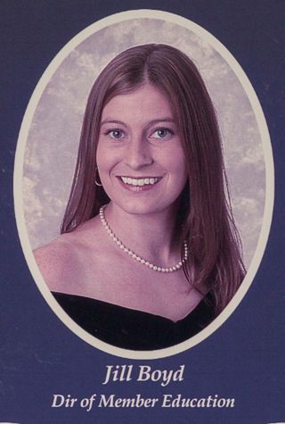 Beta Omega Chapter Composite Detail, Jill Boyd, 2002-2003