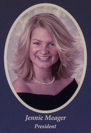 Beta Omega Chapter Composite Detail, Jennie Meager, 2002-2003