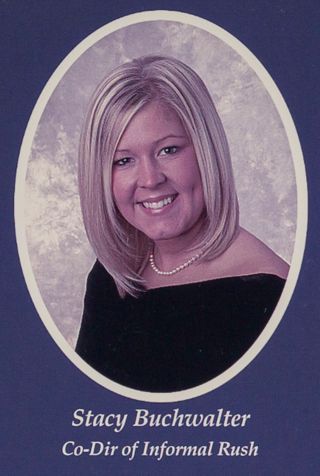 Beta Omega Chapter Composite Detail, Stacy Buchwalter, 2002-2003