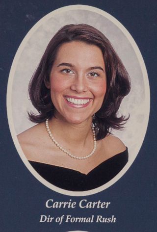 Beta Omega Chapter Composite Detail, Carrie Carter, 2003-2004