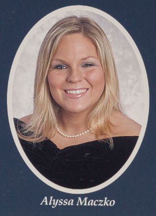 Beta Omega Chapter Composite Detail, Alyssa Maczko, 2003-2004