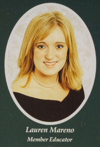 Beta Omega Chapter Composite Detail, Lauren Mareno, 2004-2005