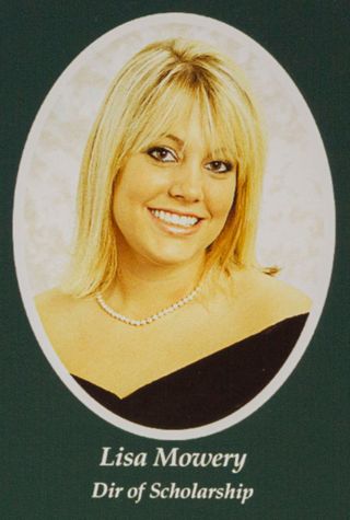 Beta Omega Chapter Composite Detail, Lisa Mowery, 2004-2005