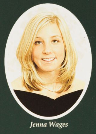 Beta Omega Chapter Composite Detail, Jenna Wages, 2004-2005