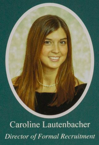 Beta Omega Chapter Composite Detail, Caroline Lautenbacher, 2005-2006