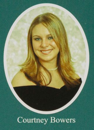 Beta Omega Chapter Composite Detail, Courtney Bowers, 2005-2006