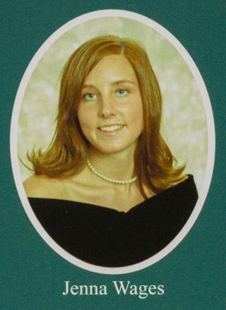 Beta Omega Chapter Composite Detail, Jenna Wages, 2005-2006