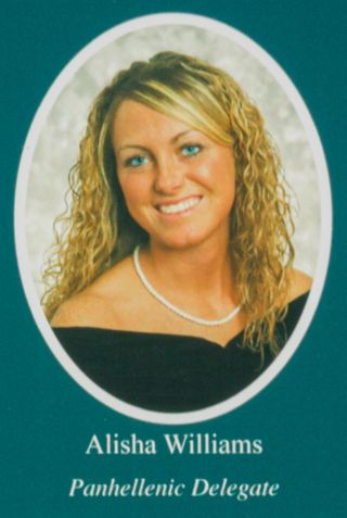 Beta Omega Chapter Composite Detail, Alisha Williams, 2006-2007