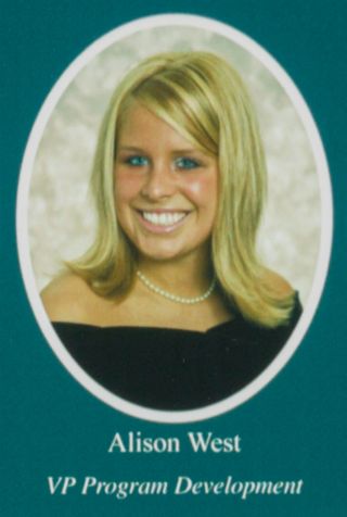 Beta Omega Chapter Composite Detail, Alison West, 2006-2007