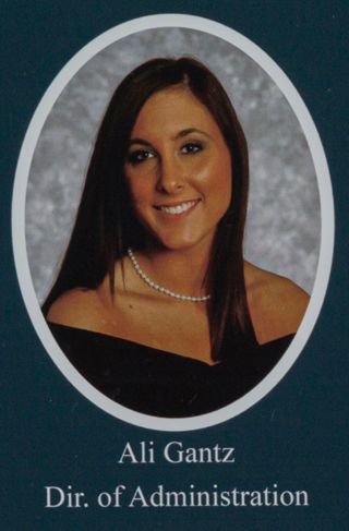 Beta Omega Chapter Composite Detail, Ali Gantz, 2008-2009